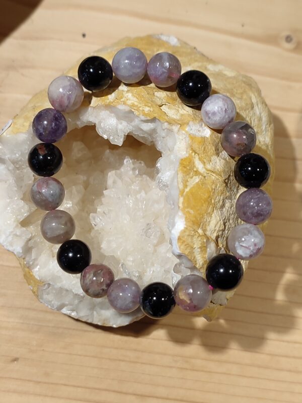Bracelet Perles Tourmaline Multicolore – Image 3