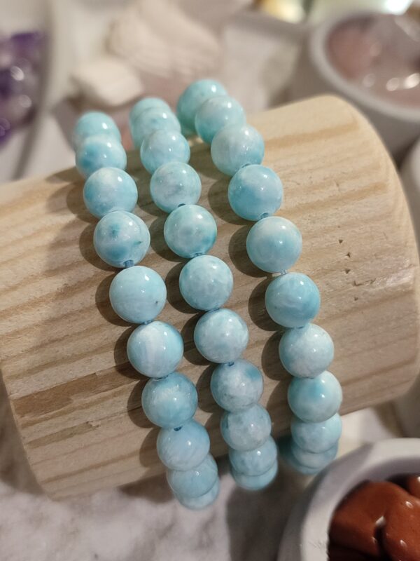 Bracelet perles Hémimorphite
