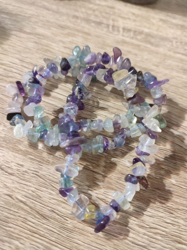 Bracelet Perles Fluorine multicolore – Image 2